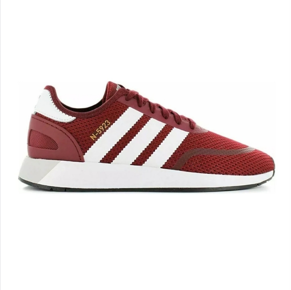 Adidas Originals N-5923 New Burgundy and White Sneakers  - New  DB0960